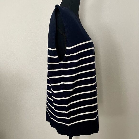 NWT Zara Striped Knit Vest - Picture 7 of 11